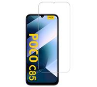 [2 Packs] Tempered Glass Screen Protector for Xiaomi Poco C85, HD Clear Screen Guard for Xiaomi Poco C85