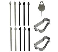 2 Packs Tips/Nibs Replacement with Removal Tweezer for Samsung Galaxy Tab S6/S6 Lite Touch Pen S Pen Stylus Pen (Tab S6/S6 Lite Tips-Black)