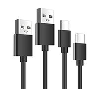 2 Packs Type C Cable for Motorola Droid Z/Z Force/Z Play Amazon Fire TV Stick, New Fire HD 8 HD 10(Made after 2019) Charger Cords for Android Phone AC/DC Home Wall Adapter Cable