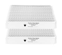 2 Packs,Upgrade BAYFTFREXM2 MERV 13 Perfect Fit 5 Filter Media Compatible with Trane BAYFTFREXM2 FLR06232 Expandable Filter