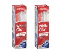 2 Packs White Glo Extra Strength Whitening Toothpaste Professional Choice 150 Gr