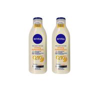 2 Packs x 400ml NIVEA Q10 Firming Body Lotion + Vitamin C
