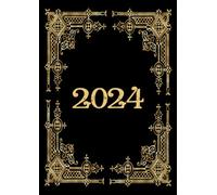 2 Pages Per Day Diary 2024 A4: Two full pages for each day of the week with UK bank holidays, pages to record important dates, monthly accounts, customer details: address, name and telephone number.