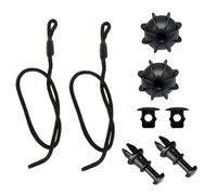 2 Pair Car Parcel Shelf String Car Retractable Rear Trunk Parcel Shelf Skoda Cord Hanging Rope Interior Rear Parcel Shelf Strings for Nissan Juke Car Toyota Aygo Vw Tiguan Accessories