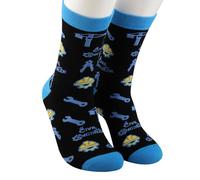 2 Pair Civil Engineer Socks Civil Engineering Gift for Men Women Civil Engineering Graduation Gift Engineer Tools Socks, Civil Engineer Socks, 12.5