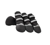 2 Pair Dog Shoes Feet Covers Pet Winter Shoes SkidProof Soles Outdoor Booties Walking Booties for Large to Small Pet Hardwood Floor Dog Socks