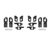 2 Pair Front Headlight Bracket Repair Mount Kit Compatible with CLA Class W117 2013-2016 A1178200014 A11782001114-A02G