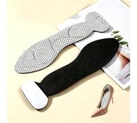 2 Pair Insoles for Too Big Heels, Cushioned Inserts to Make Footwear Smaller, Breathable Shoe Inserts with Heel Grips for Pointed Toe High Heel Shoe Insoles, Relieve Foot Metatarsal Pain