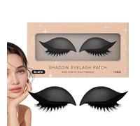 2 Pair Lazy Eye Shadow Eyelash Patch, Reusable Sticker Eyeshadow, 2-In-1 Reusable E-ye Makeup Stickers With False Lashes & Shadow, Mudge-Proof Long-Lasting Eyelash Patch For All Eye Types