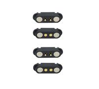 2 Pair Magnetic Pogo Pin Connector, 2/3/4/5/7/8P 2A Pogopin Magnetic Connector Male Female 2.54/2.5 MM DC Power Socket DC Power Charge Probe Connector (2P)