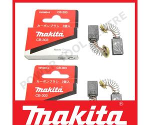 2 Pair Makita Carbon Brushes Set CB303 191963-2 For Belt Sander 9404 9903 9920