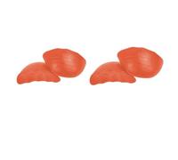 2 Pair Shoe Filler for Shoes that are Too Big, Soft Shoe Size Reducer Inserts, Trainer Big Toe Hole Preventer, Fit Shoes Insole Comfort Toe Cushions, High Heels Pumps Flats Sneakers