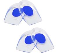 2 Pair Silicone Gel Heel Cups Heel Cushion Pads for Plantar Fasciitis Medical Grade Shoe Inserts,Silica Orthotic Gel Pads Cushions Insole for Bone Spurs Pain Relief Sore Pain and Foot Care