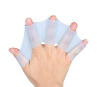2 Pair Silicone Swimming Hand Fins,Silicone Fins Swimming Gloves,Webbed Swim Gloves Finger Frog,Swimming Gloves,Aquatic Gloves Flippers,Silicone Hand Fins for Kids Women Men for Swimming Training