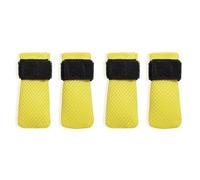 2 Pair Skid-Proof Dog Shoes with Breathable Fabric & Adjustable Closure for Outdoor Adventures Antislip Pet Footwear