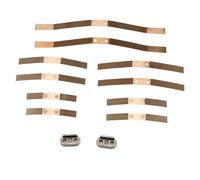 2 Pair Steel Shock Absorption Leaf Springs Suspension for B14 B24 B16 B36 1/16 RC Truck Car Parts Accessories,A
