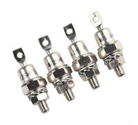 2 Pairs 25A Stud Diodes 25HFR120 and 25HF120 | /Stud Cathode/anode, High Surge Current, For Welding, Motor Controls,/Power Supplies, Easy Install, Silver/