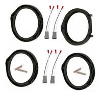 2 Pairs 6.5" Car Speaker Adapter Board & Wiring Harness for Honda for Civic for Accord for CR-V Odyssey Sound System Setup