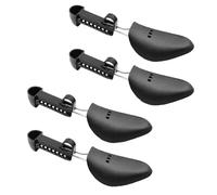 2 Pairs Adjustable Shoe Tree Stretchers for Women Boot Support Shoe Organizer Shape Keeper with Tension Spring for Most Shoes Storage