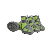2 Pairs Anti Slip Dog Socks Paws Stop Licking,Anti Slip Dog Paw Protector with Adjustable Strap,Suitable For Small, Medium, and Large Dogs-Green||M