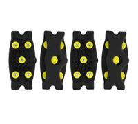 2 Pairs Anti Slip Ice Shoe Grips, 5 Steel Spike Covers for Walking