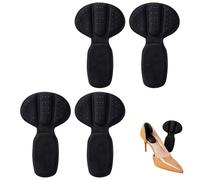 2 Pairs Back of Heel Cushion Pads,Self Adhesive Heel Grips Inserts, Anti-Slip Heels Pads, Loose Shoes Too Big, Self-Adhesive Foot Cushions Pad for Women Men, Boots, Reusable Heels Guards Liners