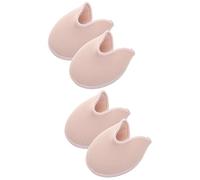 2 Pairs Ballet Pointe Set Ballet Toe Cushion Dance Toe Covers Toe Wrapped Cushion Insoles for Heels Women Toes Covers for High Heel Shoes Miss Knitted Fabric Boots Elasticity/41