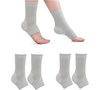 2 Pairs Bamboo Compression Socks, Bamboo Anti Fatigue Socks, Neuropathy Pain Relief At Bedtime,Ankle Swelling, for Sport Arthritis Pain Relief, Promote Blood Circulation (2 Pairs)