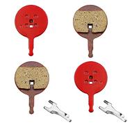 2 Pairs Baven Bicycle Disc Brake Pads for Avid BB5 - Red