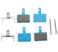 2 Pairs Bicycle Disc Brake Pads for Shimano M355 M375 M395 M415 M416 M416A M445 M446 M447 M465 M475 M485 M486 M495 M515 M515LA M525 M575 M975 C501 C601 T615 T675 B01 B01S E01 E01S. (Multi-Metallic)