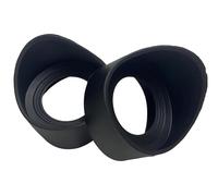 2 Pairs Binoculars Eyecup, 42-46mm Eyepiece Protection, Heavy Duty Rubber Eye Protection, Microscope Eyepiece Covers