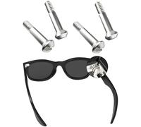 2 Pairs BlazerBuck Replacement Screws for RayBan Wayfarer RB2140/RB4340/RB2168/RB4168 Sunglasses
