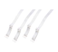 2 Pairs Bra Straps Elastic Adjustable Replacement Removable Bra Shoulder Straps Non-slip Straps Underwear Accessories Straps