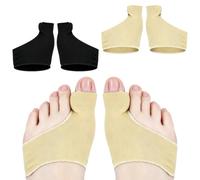 2 Pairs Bunion Corrector & Big Toe Spacer with Gel Pad
