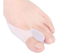 2 Pairs Bunion Corrector, Toe Separators Straightener and Toe Protector, Medical Grade Gel