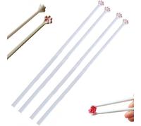 2 Pairs Cat Paw Chopsticks,Reusable Non-Slip Cho-psticks,Cat P-aw Chopsticks,Cute C-hopsticks,Lightweight Meowgic Ch-opsticks Animal Chopstick,C-at P-aw Print Chop Sticks,Pink Paw Prints Chop Sticks