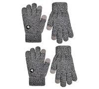 2 Pairs Children's Magic Stretchy Gloves, Unisex Knitted Gloves Winter Warm Glove, Touchscreen Thermal Glove for Boys Girls 6-10 Year Every Day