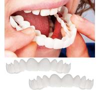 2 Pairs Comfortable Temporary Smile, Restore Confidence with Natural Look,Temporarily Adjustable for Men and Women. (1)
