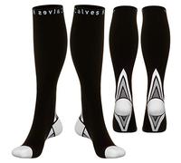 (2 Pairs)Compression Socks / Stockings for Men & Women,Speed Up Recovery BEST Graduated Athletic Fit for Travel, Running, Nurses,Shin Splints, Flight & Maternity Pregnancy. Boost Stamina, Circulation