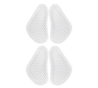2 Pairs Cuttable Orthotic Insoles Shock Absorption Anti Slip Adhesive Fabric Forefoot Cushion for Women Men Flat Feet Adjustable Shoe Liners