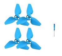 2 Pairs Drone Propeller Kit Lightweight Quick Release Props Replacement Spare Parts Compatible With Neo Colorful Models(Blue)