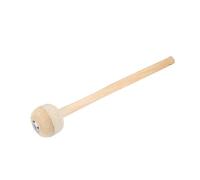 2 Pairs Drum Mallets Felt, Wool Felt Drum Stick Anti slip Bass Drum Mallet Stick Indispensable Instrument Band Accessory