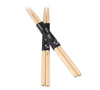 2 Pairs Drum Sticks Drummers Resistant Maple Wood 7A Drum Sticks Nylon Tip with Faster Playing Technique, Versatile Donner Drum Sticks for Various Musical Styles and Occasions