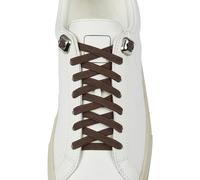 2 Pairs Elastic No Tie Shoelaces for Adults & Kids, Tieless Shoe Laces for Sneakers, Dark Brown, X-Large