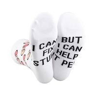 2 Pairs Funny Urology Gift Urology Socks Urologist Gift Kidney Doctor Gift Urology School Student Graduation Gift (UK, Alpha, One Size, Regular, Regular, HELP IT PEE)