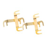2 Pairs Golden Metal Speaker Terminal Four-way Connector