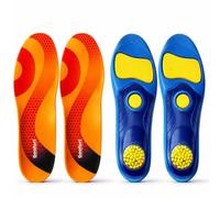 2 Pairs Goofort DynaZoom™Max Arch Support Gel Insoles for Men Women-”Dynamic Support King” Reinforced Stability Plate Orthotic Inserts,Arch Pod,Air Cushion Anti-Heel Pain Plantar Fasciitis Heavy Duty