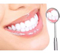 2 Pairs Instant Veneers Dentures Fake Teeth Braces Whitening Cosmetic Tooth Covering Snap on Smile Teeth Top and Bottom Clip in Veneers Teeth Temporary Upper and Lower False Teeth for Men and Women