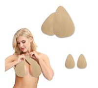 2 Pairs Invisible Breast Lift Tape Adhesive Sticky Push Up Bra for A-E Cup Large Breast, Beige, XL
