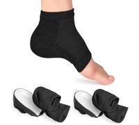 2 Pairs Invisible Height Max Socks Set, Half Height Increase Insoles